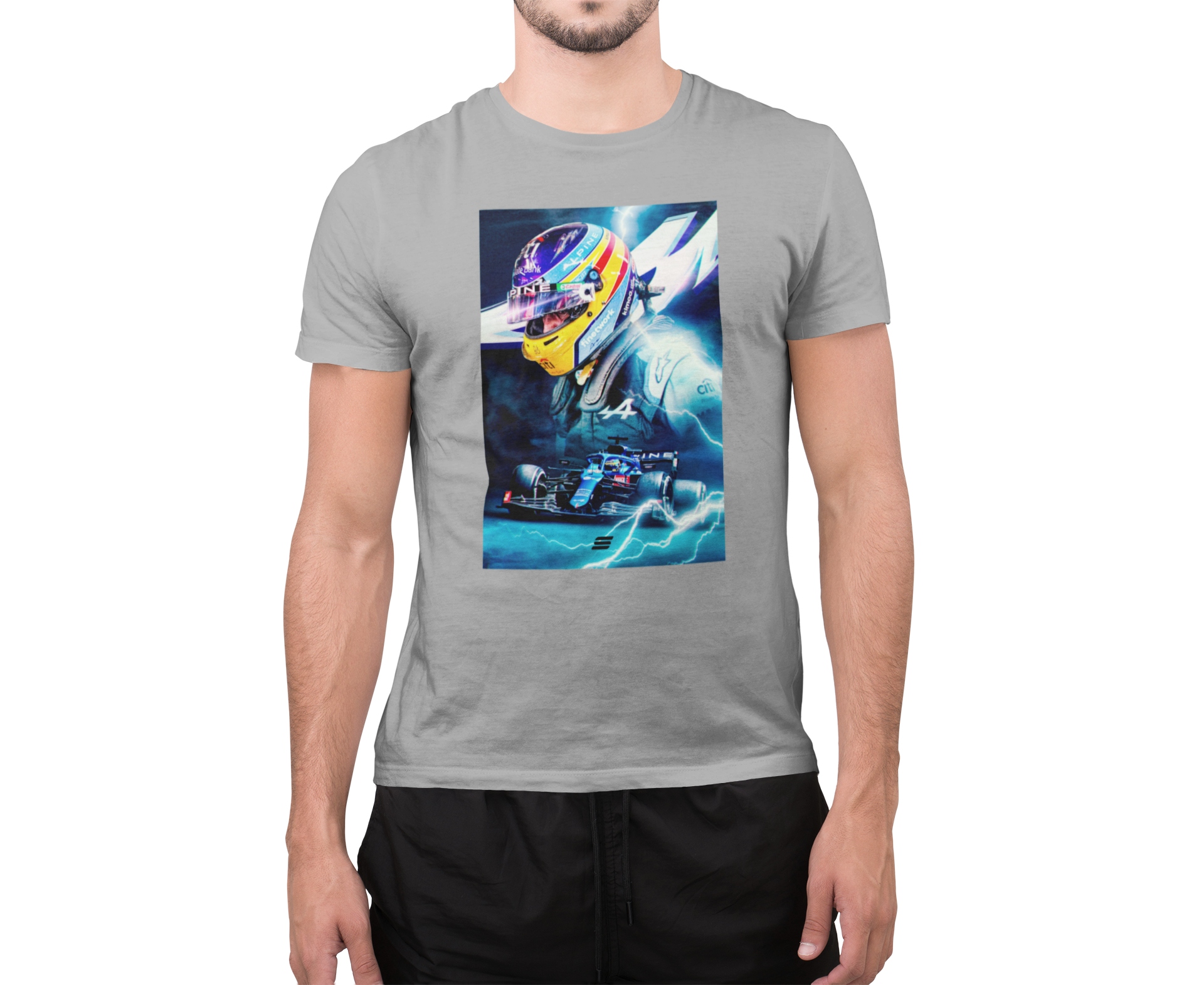 

Koszulka T-shirt Z Nadrukiem F1 - Xs