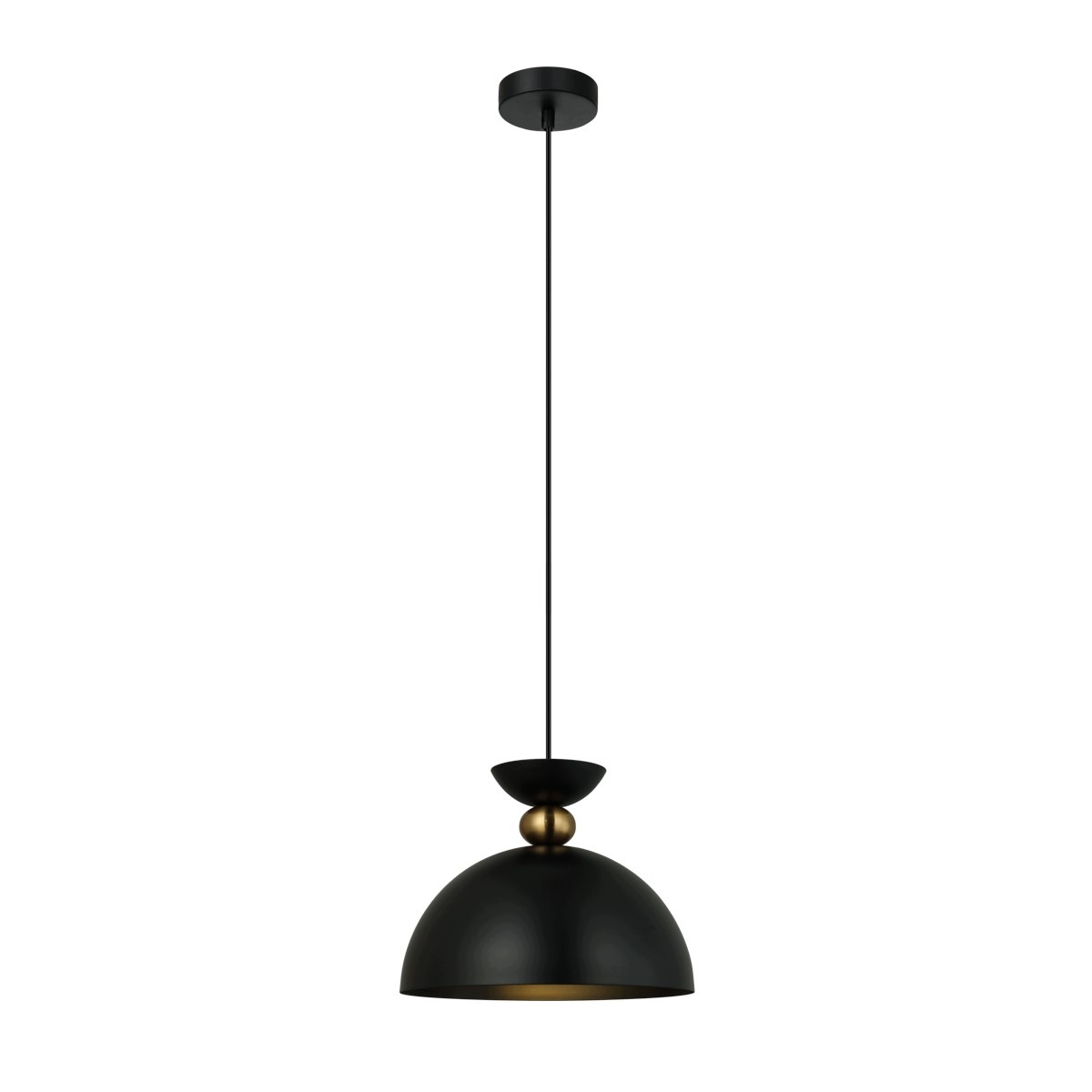 Pegai, moderní, dekorativní černá závěsná lampa, E27