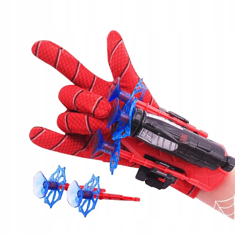 SPIDERMAN FIGUTKA RĘKAWICA WYRZUTNIA ZESTAW SPIDER Marka inna