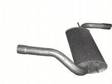 08.696 - Глушитель Ford Focus MK3 2.0 diesel combi