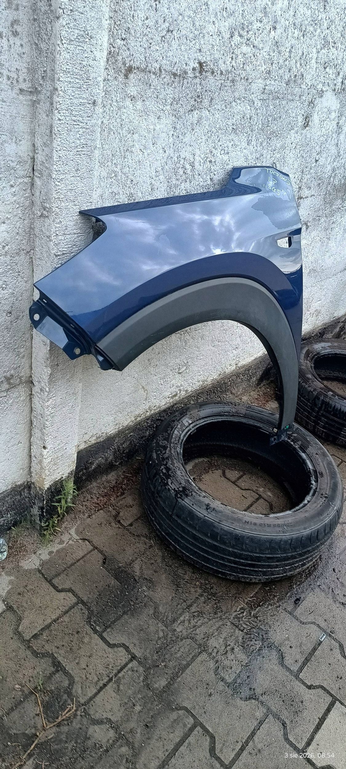 HYUNDAI TUCSON 3 III fender left front left front colour SG5 2015