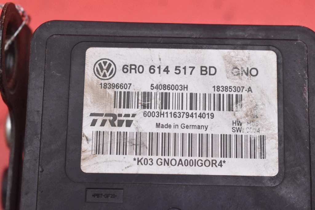 pump ABS 6R0614517BD SKODA RAPID 1.2 TSI 85 KM 12-17