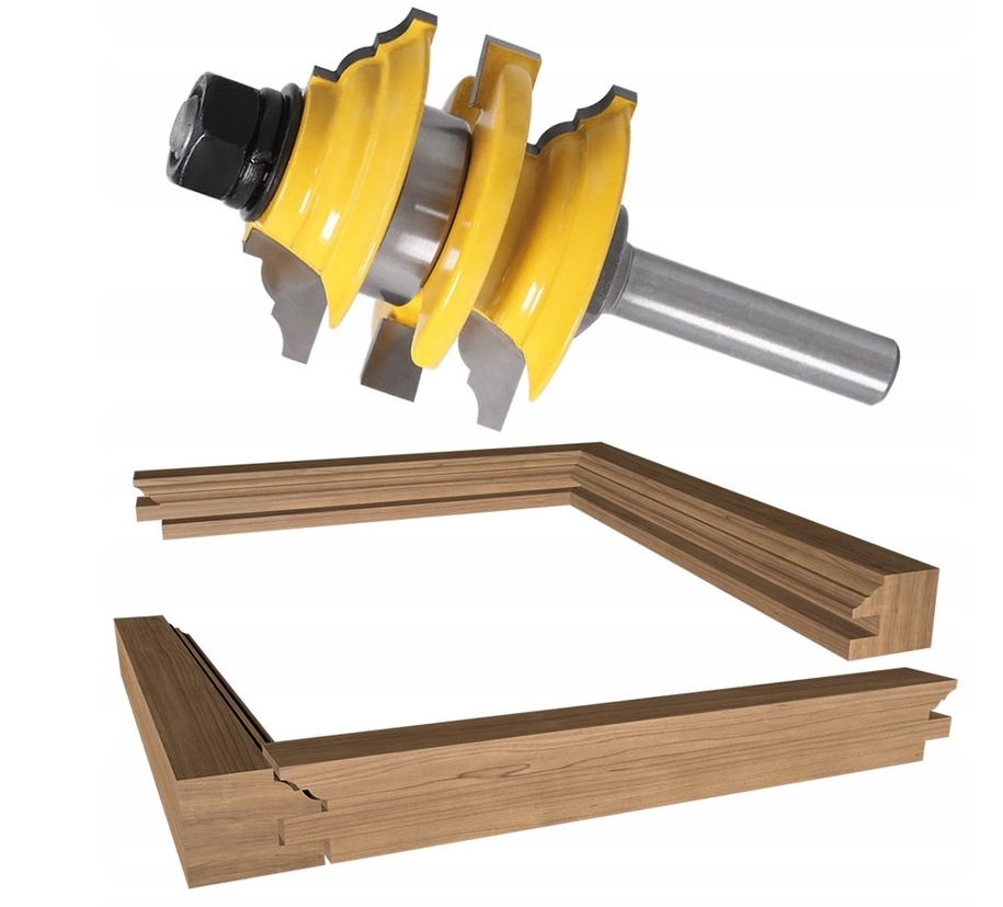 Frez do łączenia i wykańczania ram z drewna 8mm Marka BestFrez