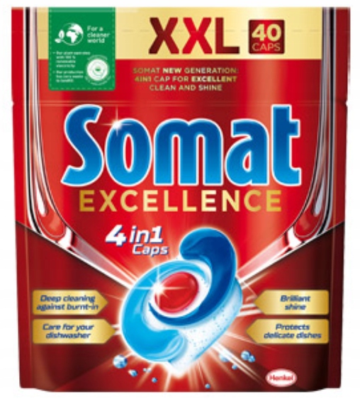 

Somat Excellence 4w1 kapsułki do zmywarki 40szt