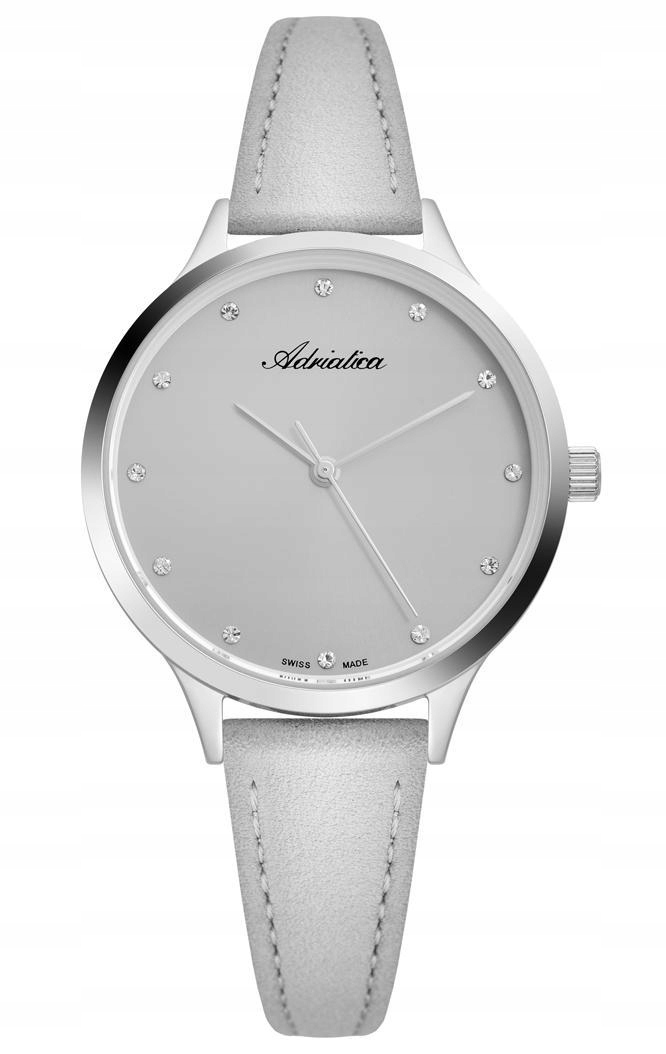 Nové Originální dámské hodinky Adriatica A3572.5G47Q stříbrné zirkony
