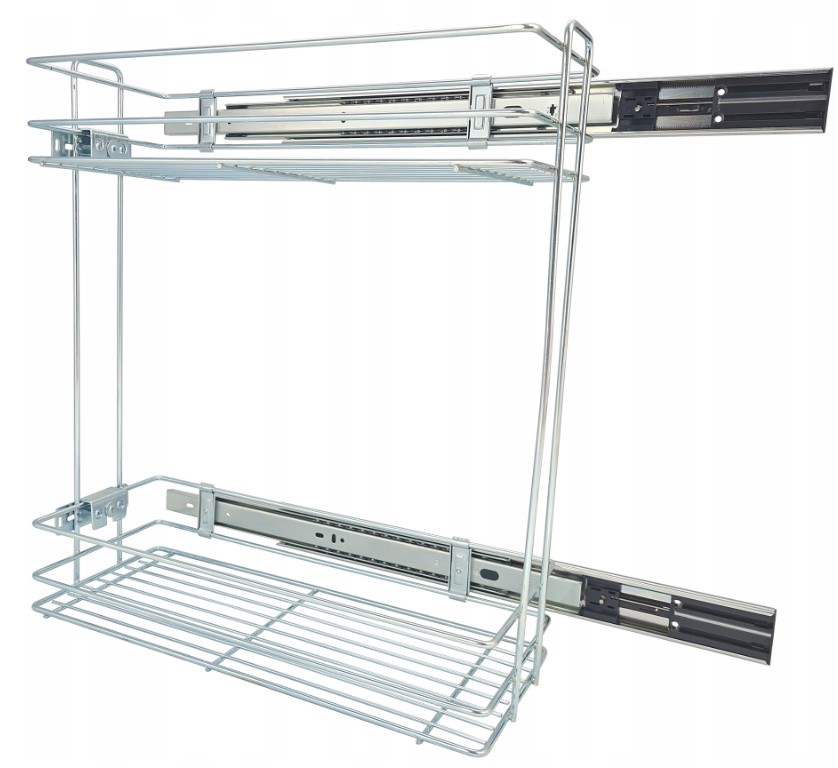 

Kosz Cargo Dwupoziomowy 250mm Cichy Domyk