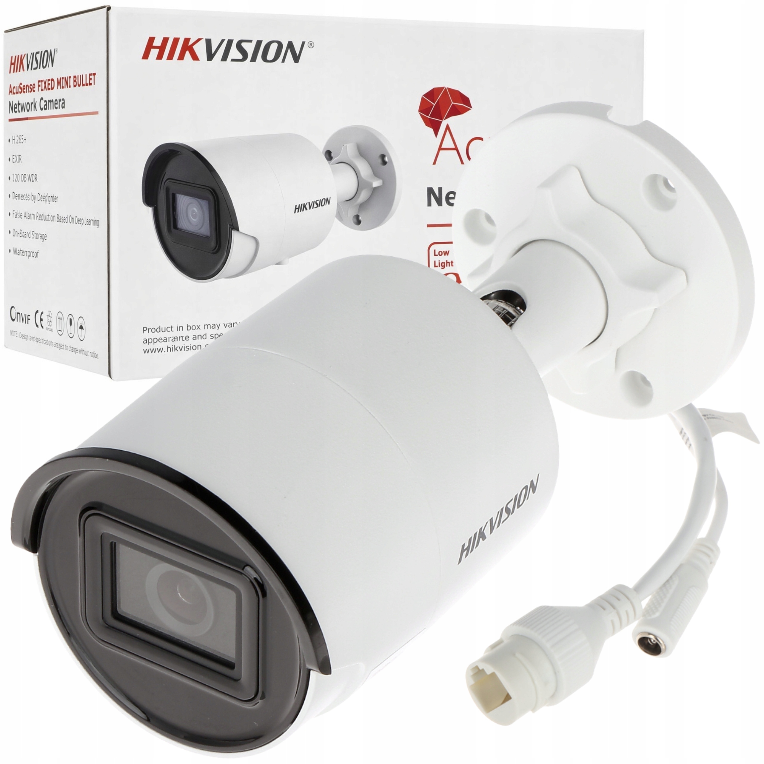 4Mpx PoE Ip kamera Hikvision DS-2CD2086G2-I AcuSense DarkFighter Detekcia