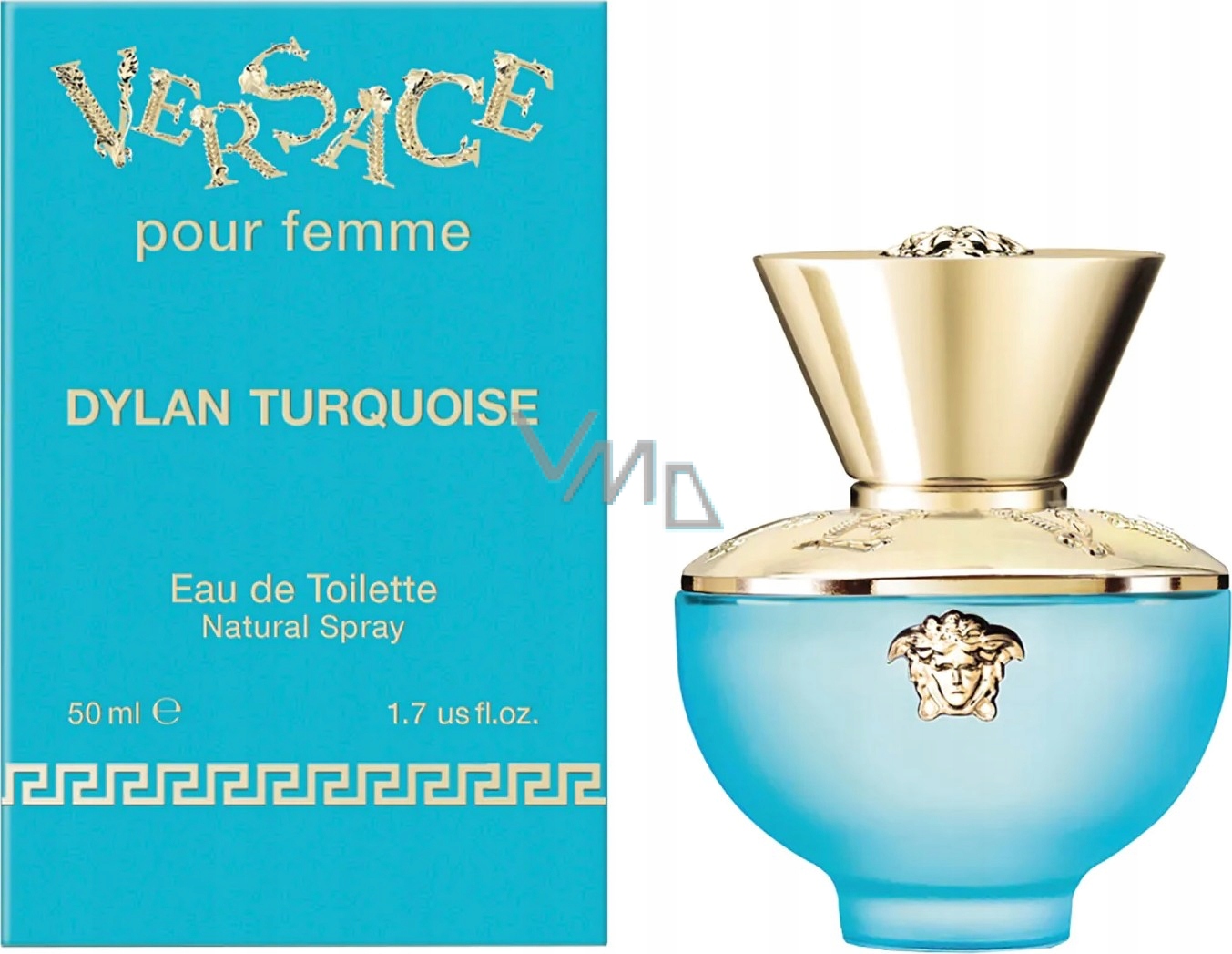Versace Dylan Turquoise Pour Femme 50 ml toaletní voda pro ženy Edt