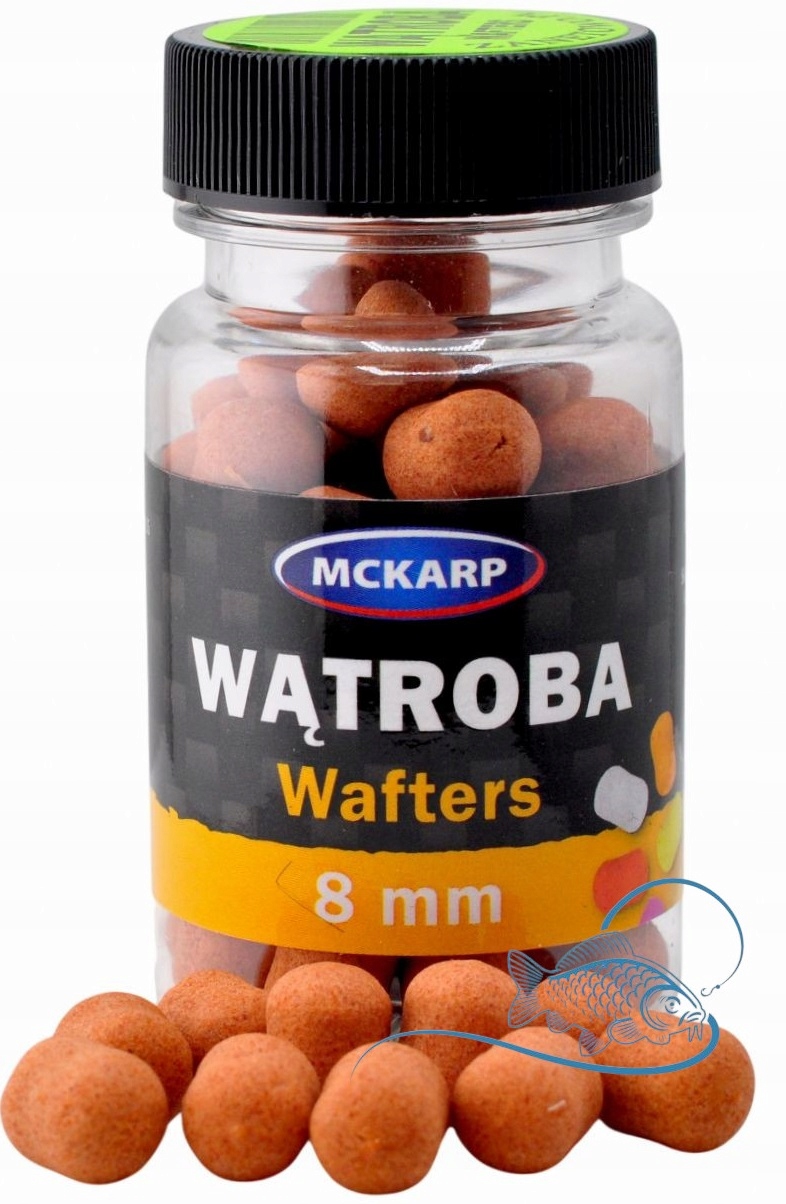 Wątroba Wafters Dumbells Mckarp 8mm Przynęta Method Feeder