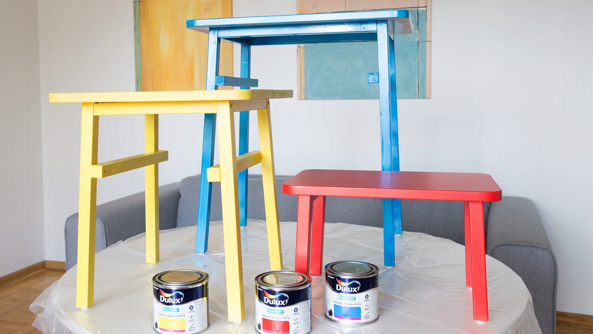 Farba Dulux RAPIDRY Zieleń boho 0,4L Marka Dulux