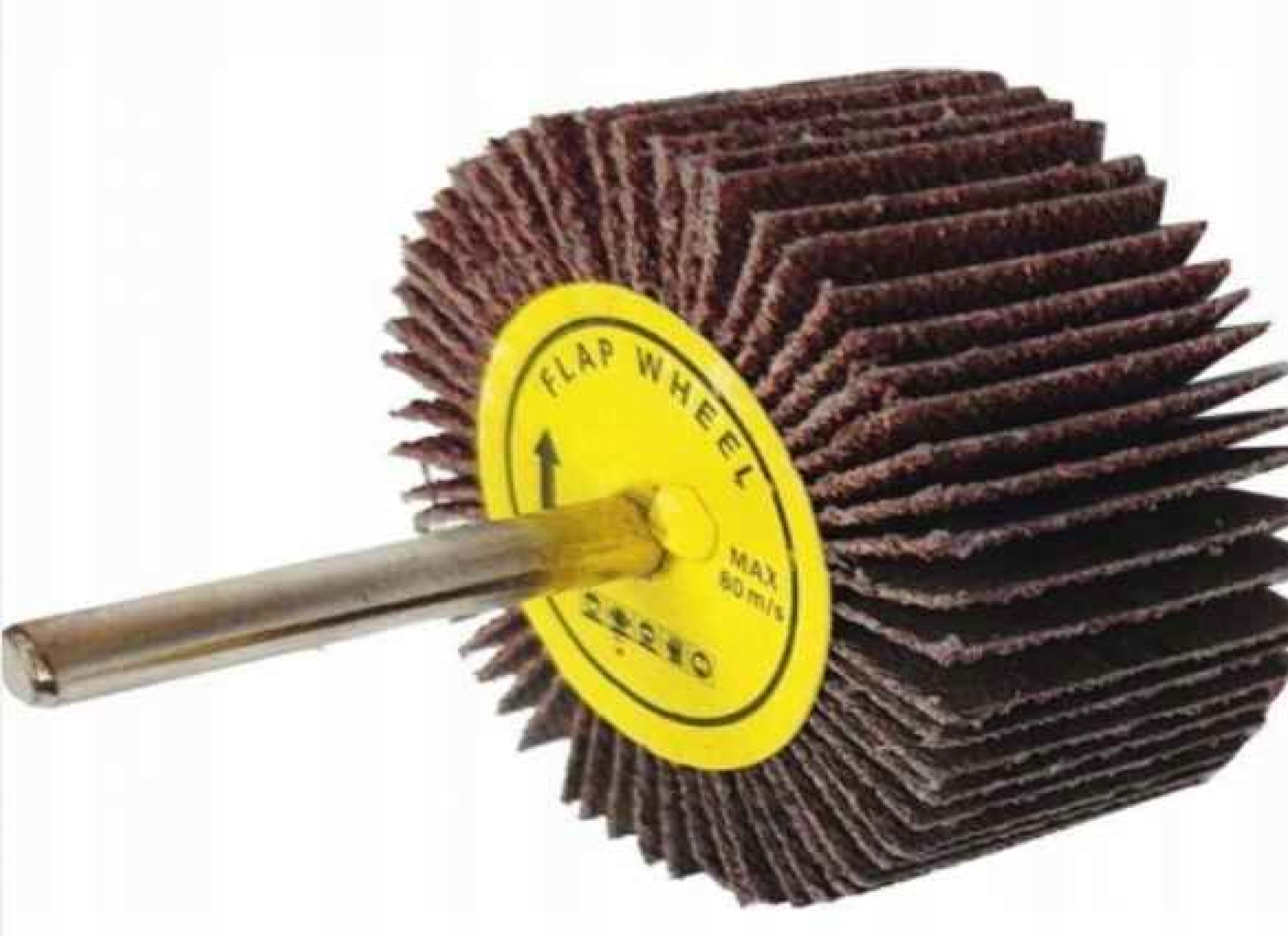 Ściernica trzpieniowa listkowa 40x40x6 gradacja P100 marki AJM TOOLS