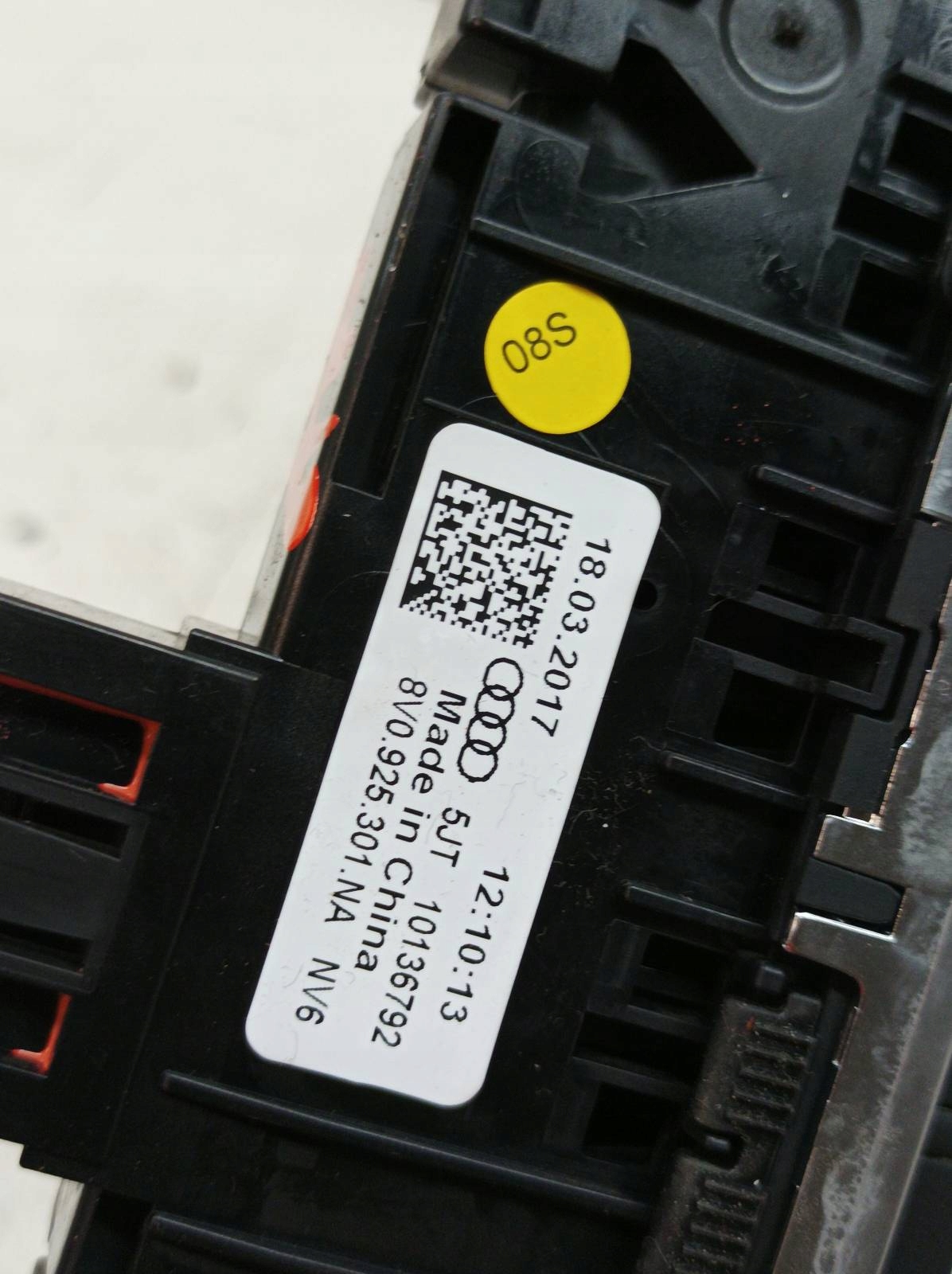 Schalter des warnblickschalters START STOP ESP 8V0925301NA Audi A3 III (2013- 20) 8V