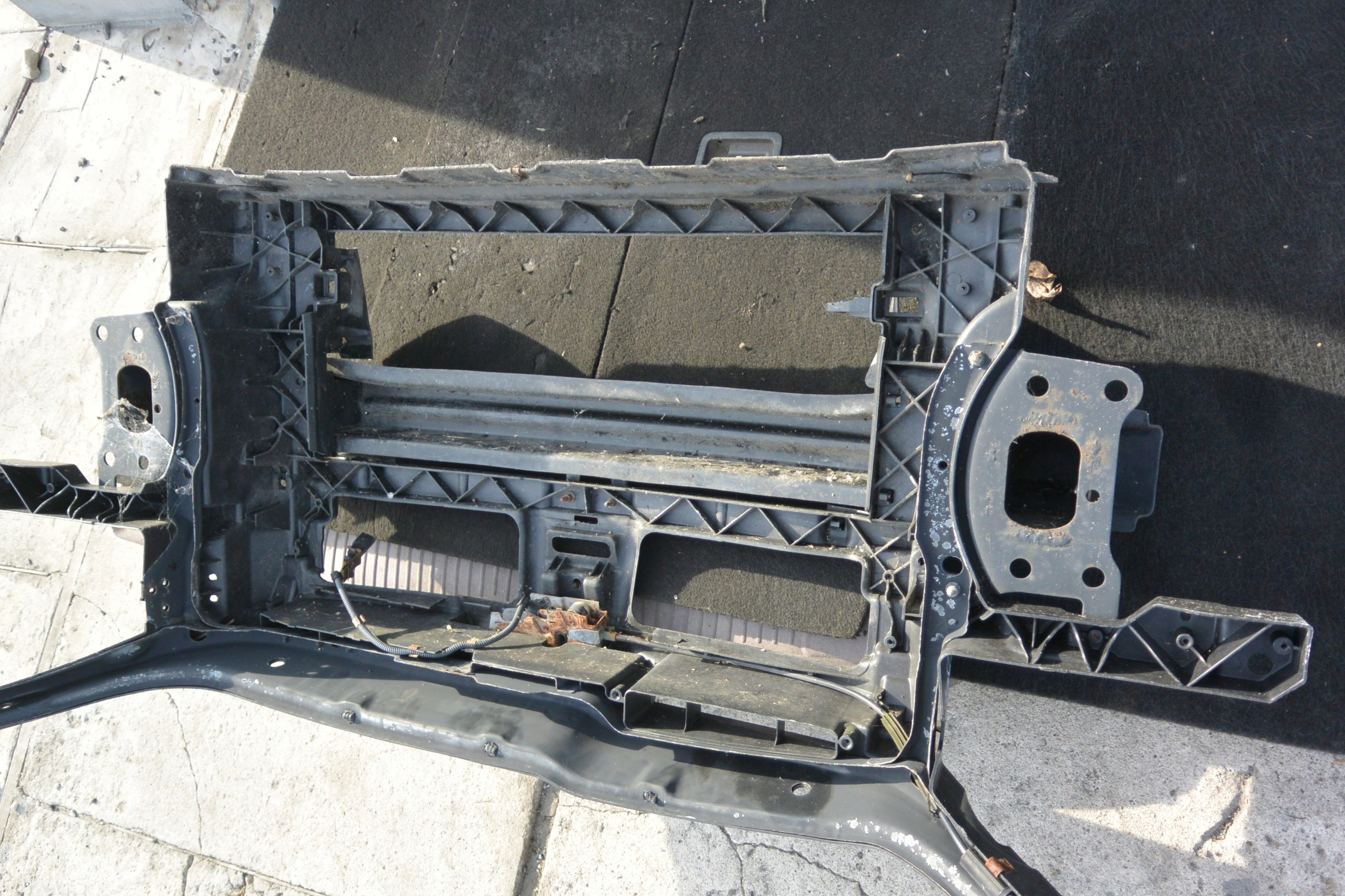 support panel for radiators pillar bumper support 2003-2009R VW GOLF V 1K0805588G KPL