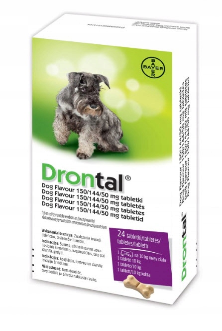 Drontal Dog Flavour 24 Tabletki dla Psów