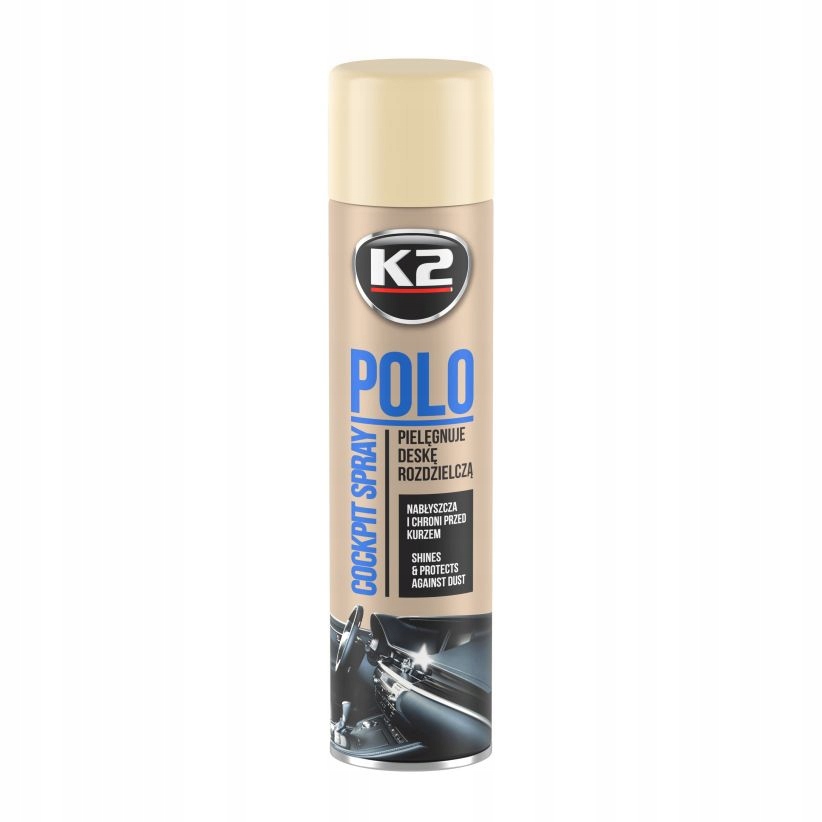 

K2 Polo Cockpit Plak 600ml Wanilia kokpit plastiki