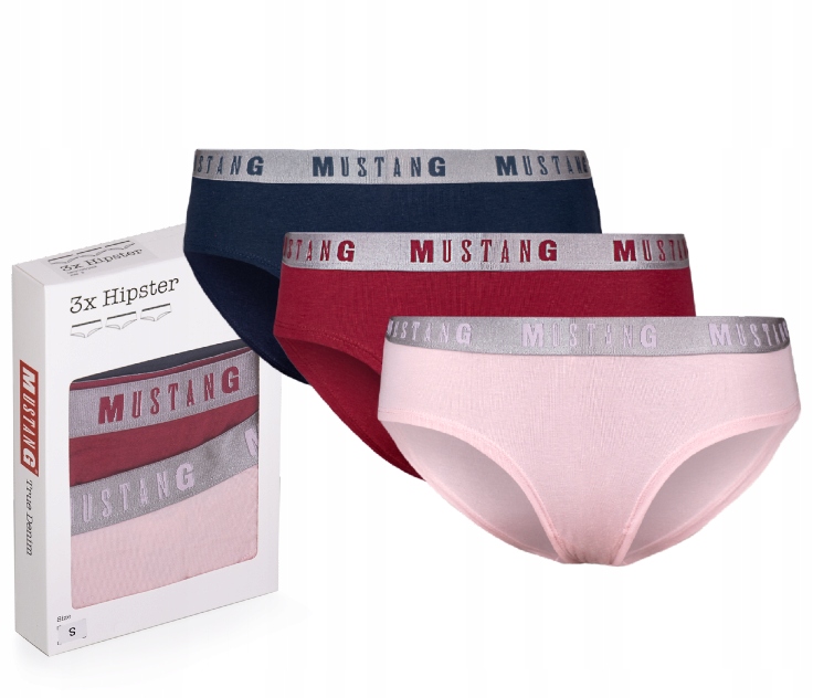 

Figi hipster Mustang bawełna modal 3-pack r. M