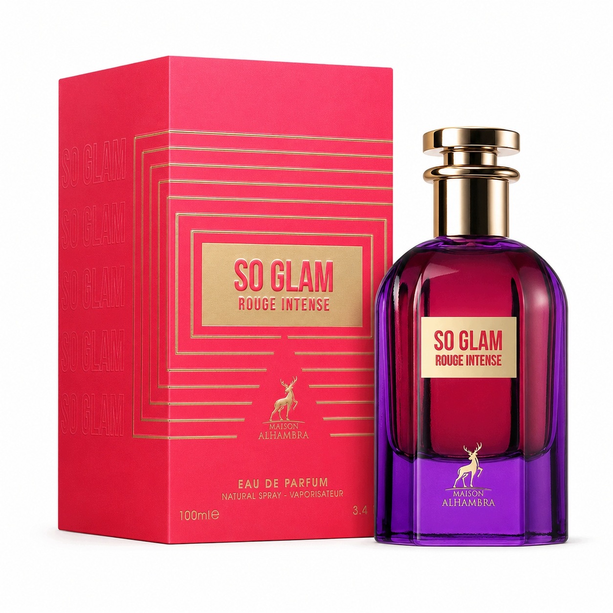 Maison Alhambra So Glam Rouge Intense edp 100 ml