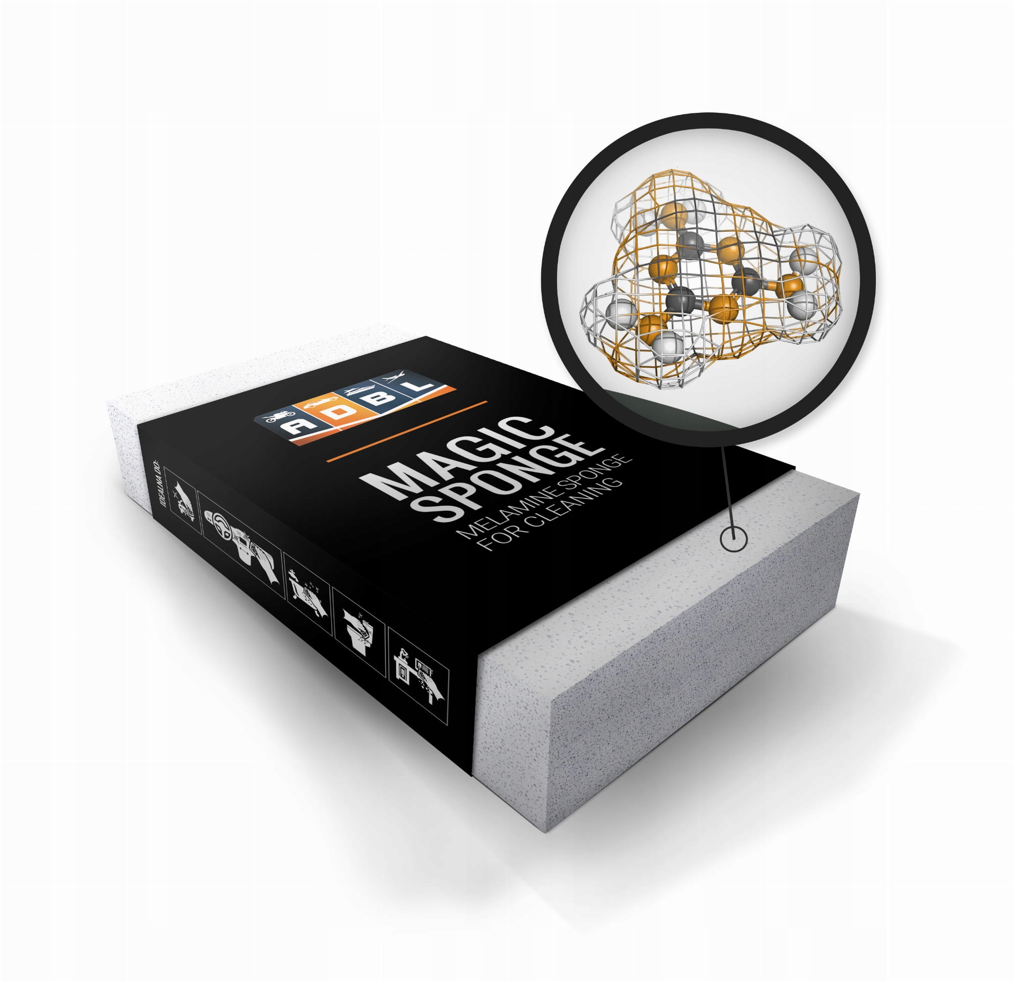 

Adbl Magic Sponge Magiczna gąbka Nano