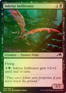 MTG Inkrise Infiltrator, FOIL (NEO) - stan NM