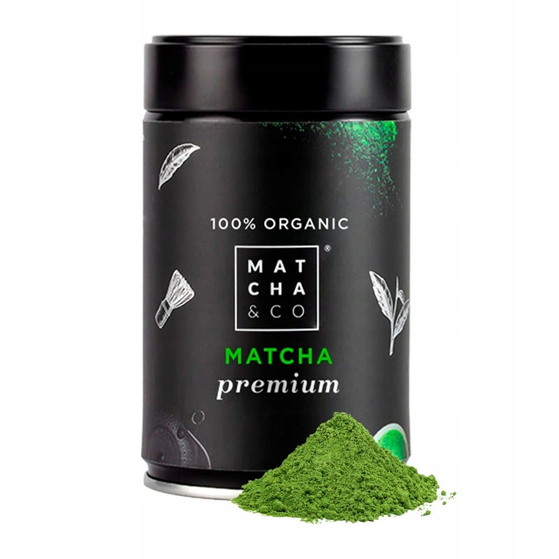 Bio Matcha ceremonialna Premium 100% wegańska bezglutenowa 80g Matcha & Co