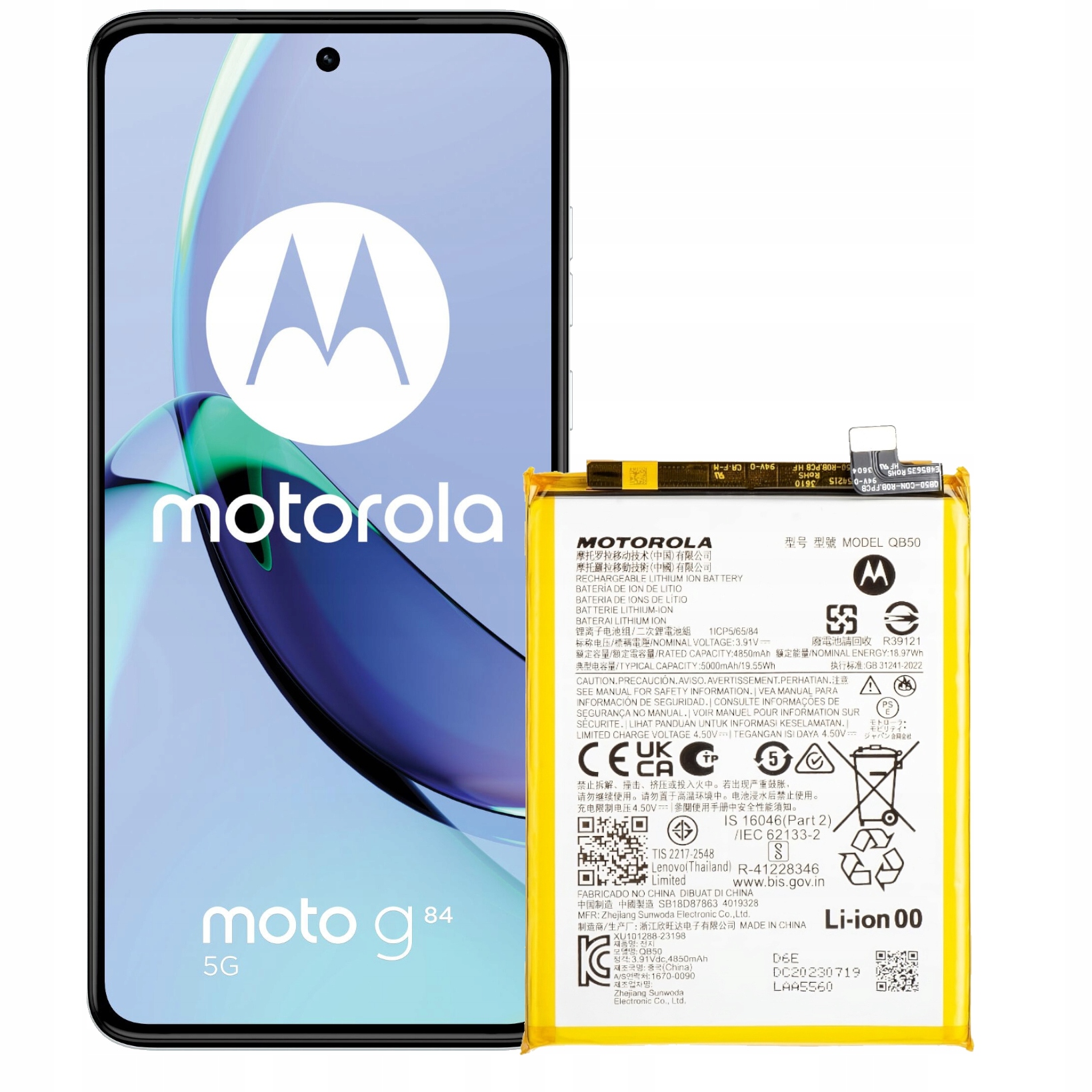 Oryginalna Bateria QB50 do Motorola Moto G84 5G XT2347-1 XT2347-2