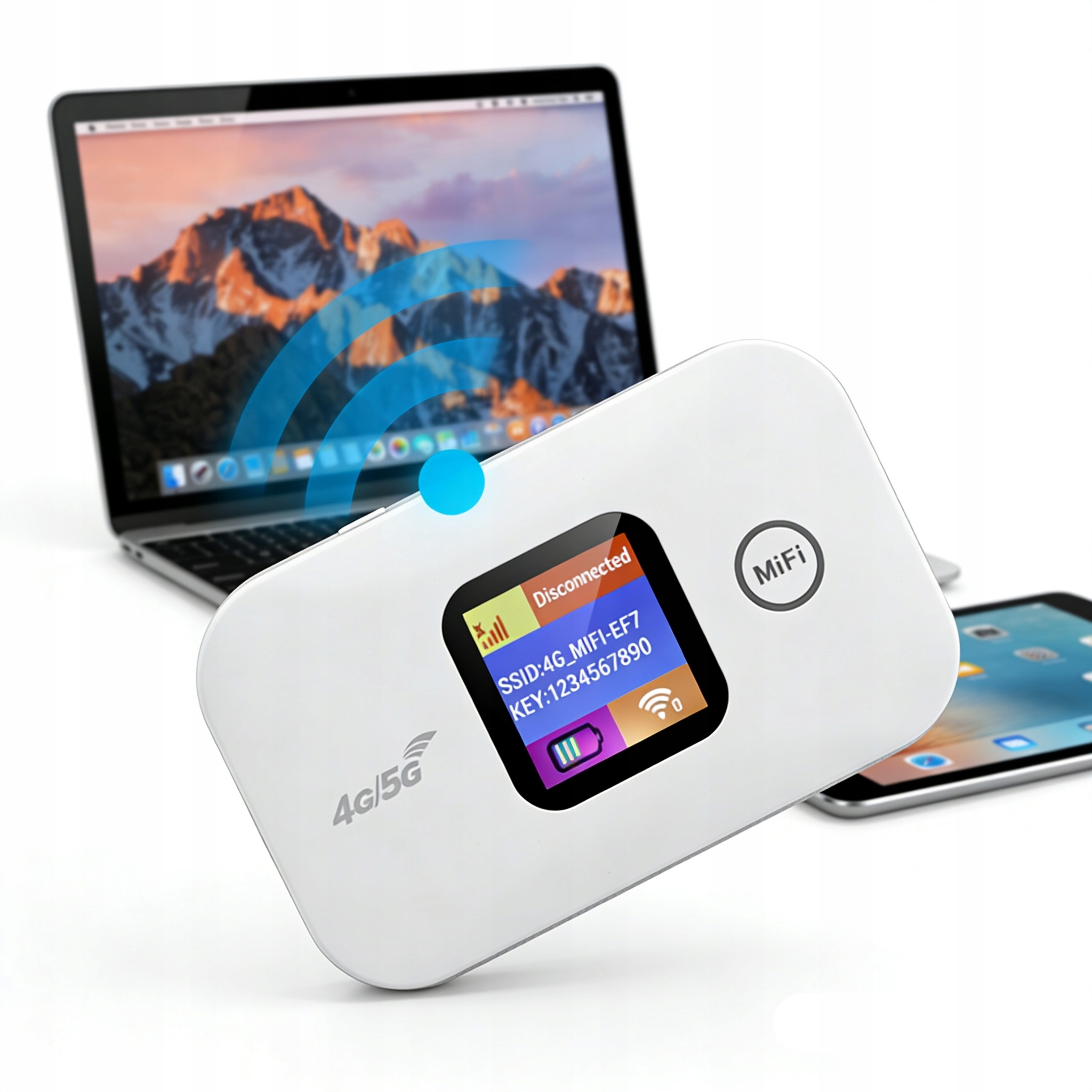 Przenośny mobilny router WiFi 4G/5G Lte WiFi Sim Play Dla 10 Użytkowników