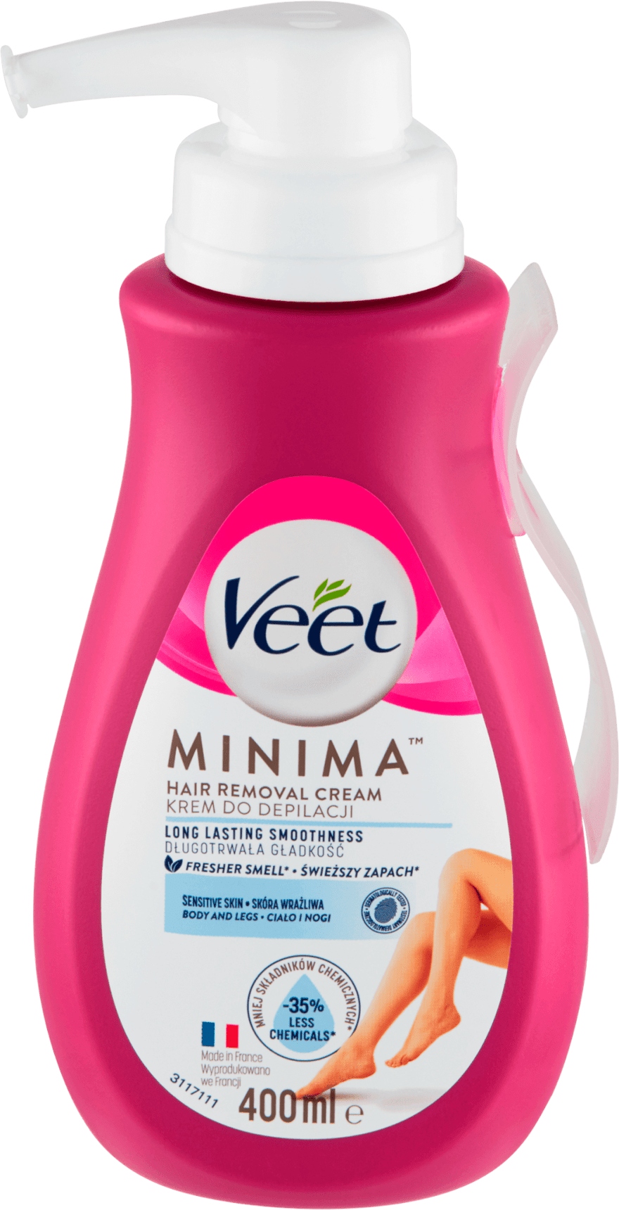 

Veet Krem do depilacji skóra wrażliwa 400 ml