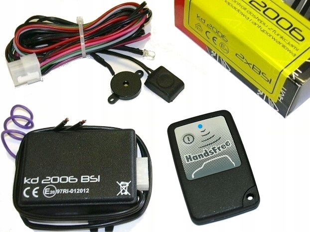 

KD-2006 bezobsługowa blokada zapłonu immobilzer