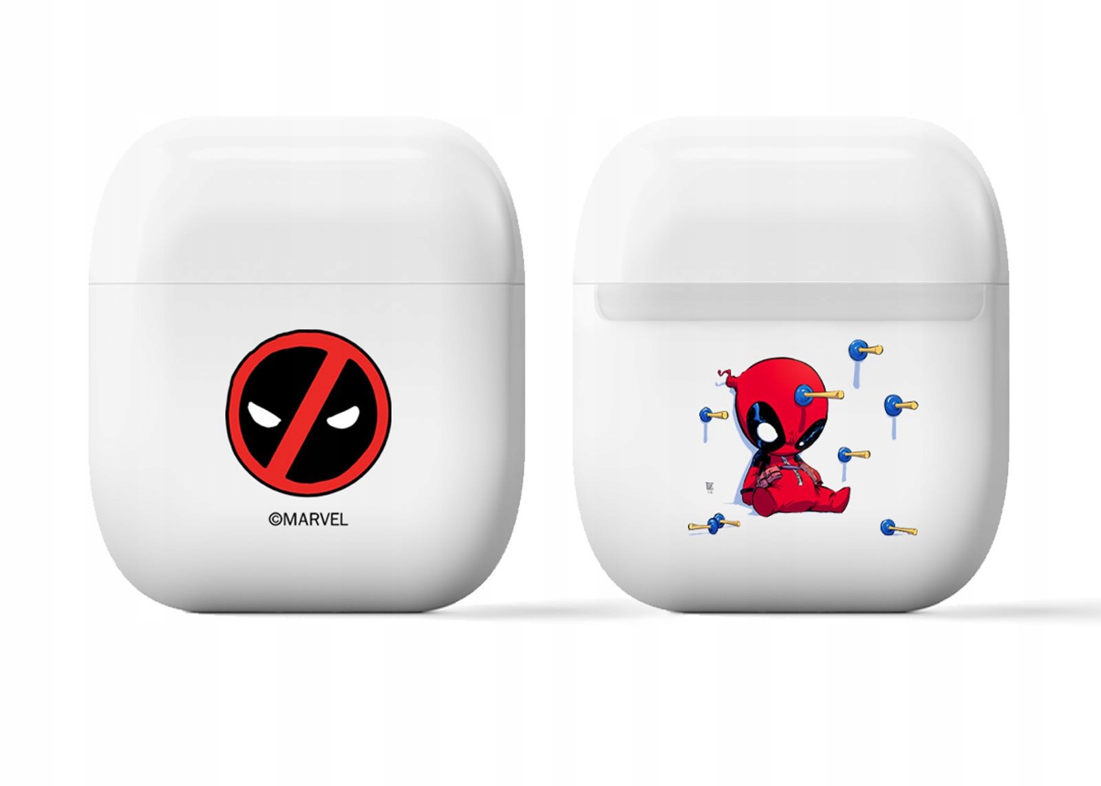 

Etui na słuchawki Airpods plastikowy case Deadpool