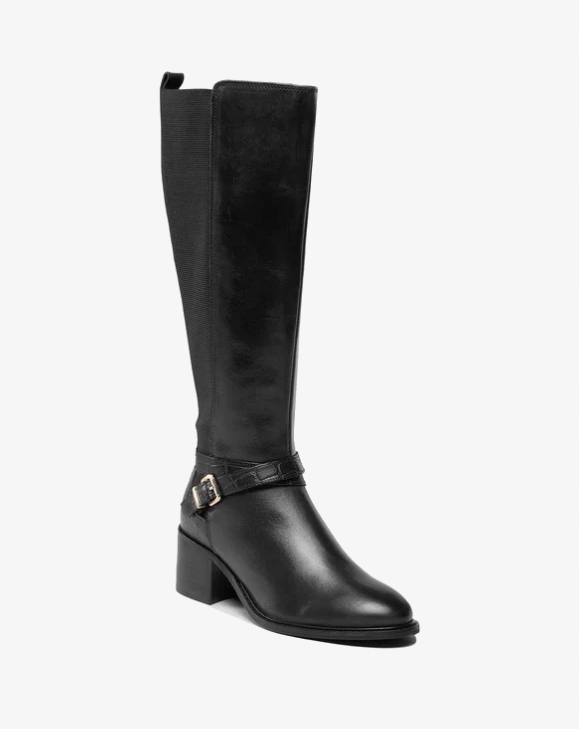 Dune London Kozačky Tilding 484 0089508510008484 Černá vel.41
