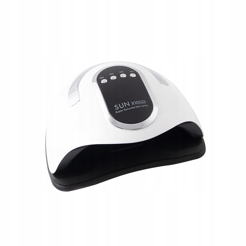 Mocna Lampa Do Paznokci Hybryd Żeli UV LED Sun x10 Max LCD Z Rączką 280W Marka Kanza