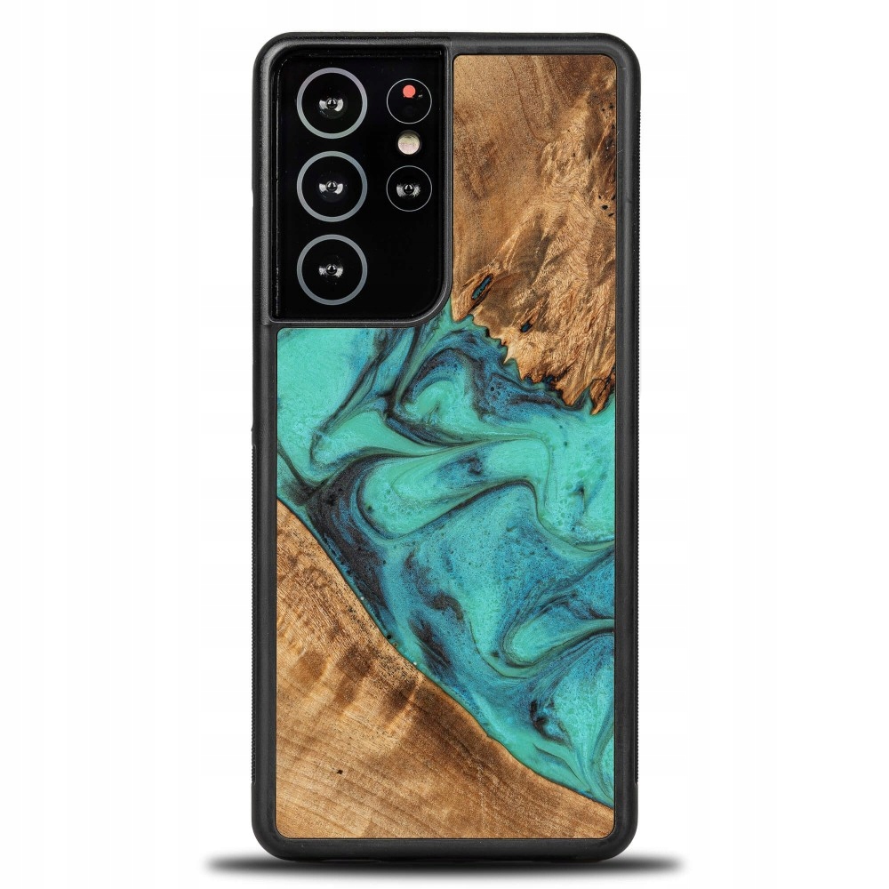 Etui Bewood Unique na Samsung Galaxy S21 Ultra Turquoise