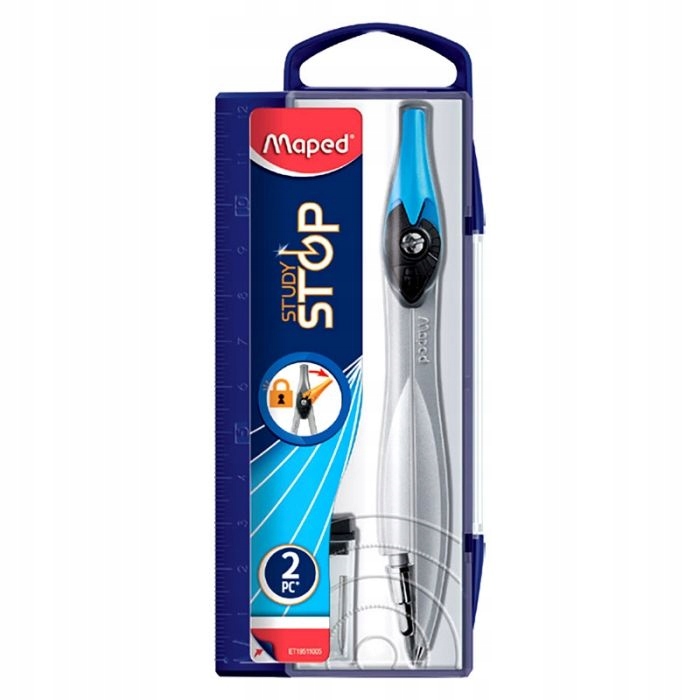 

Cyrkiel study stop z wkładami graf Maped 195110