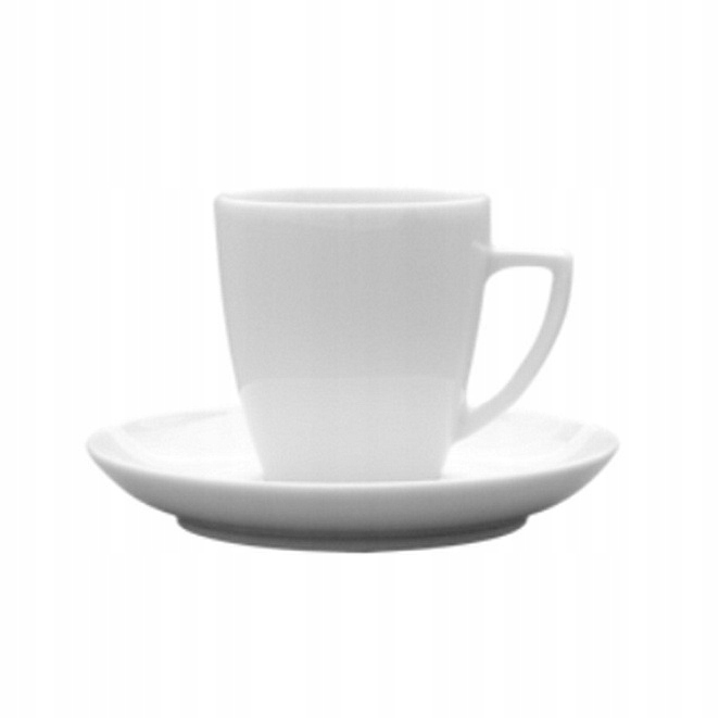 0001 SERWIS KAWOWY 6/12 Biały BOSS BEATA DOROTA LUBIANA PORCELANA fil.20 Liczba osób 6