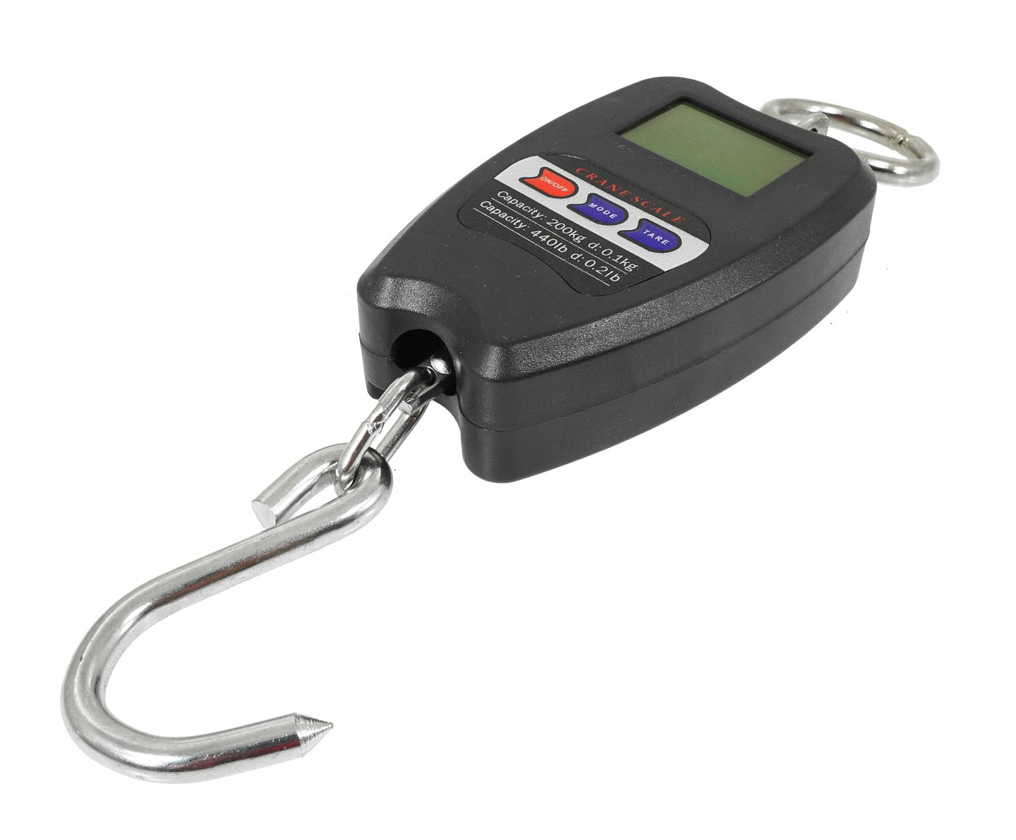 Kufrová Váha Pro Ryby Kapry Ruční Háková 200 Kg Průmyslová Elektronická