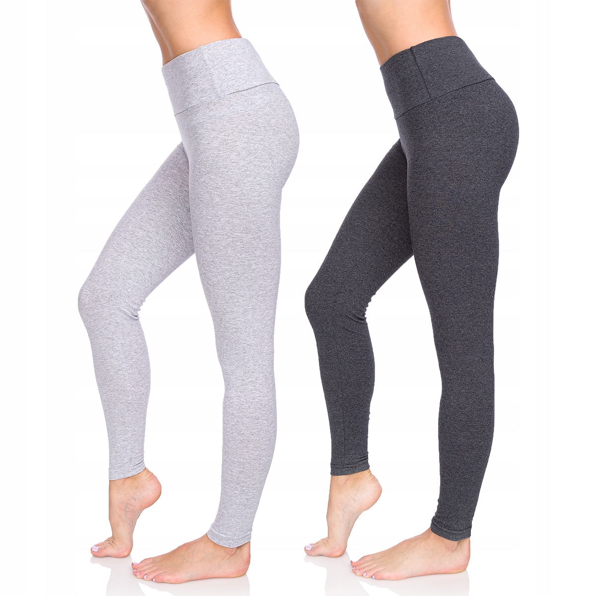 ZESTAW 2x LEGGINSY MODELUJĄCE MIX WYSOKI STAN LWP