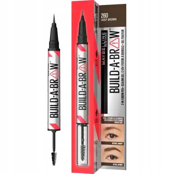Build-A-Brow kredka Głęboki Brąz naturalny efekt wodoodporna
