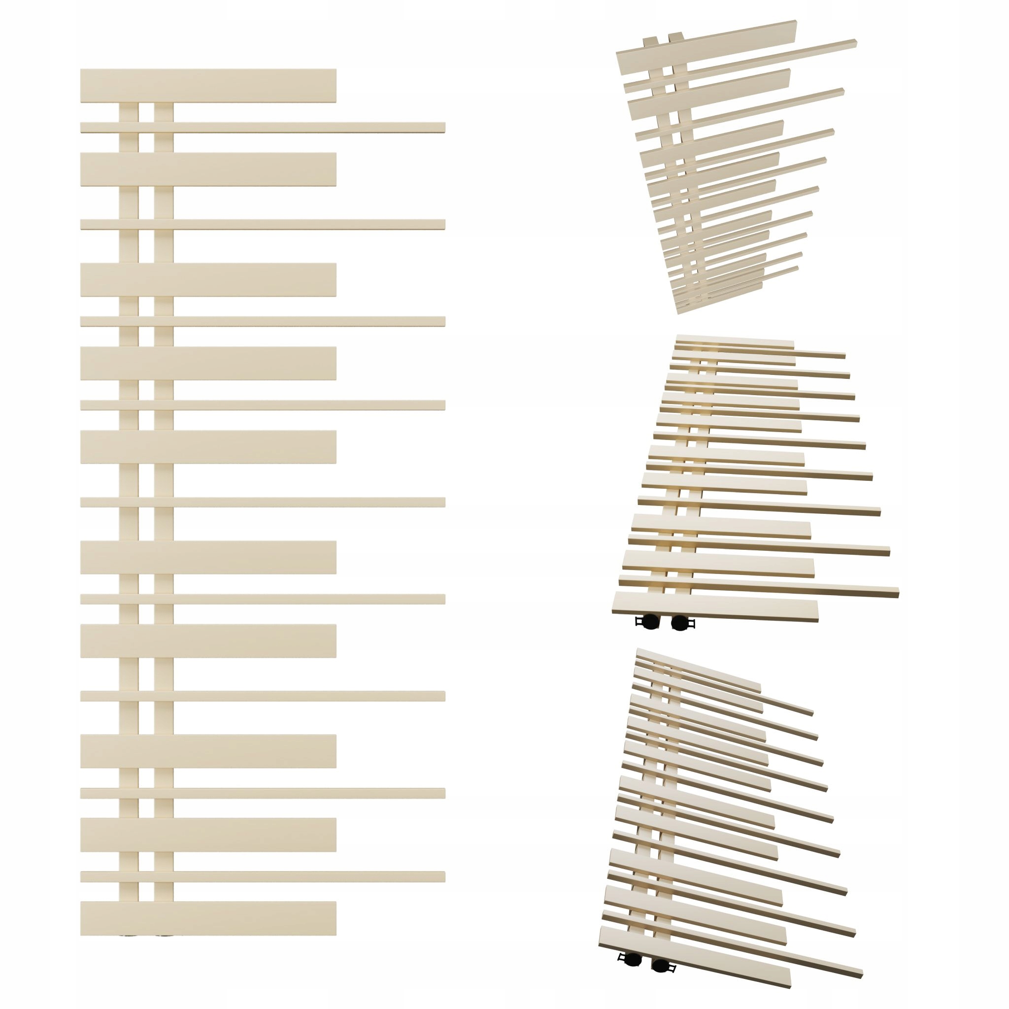 Dekorativní radiátor Piano Levý 1280x570 Quartz 1