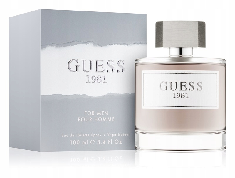 Guess 1981 For Men Edt 100 ML Produkt
