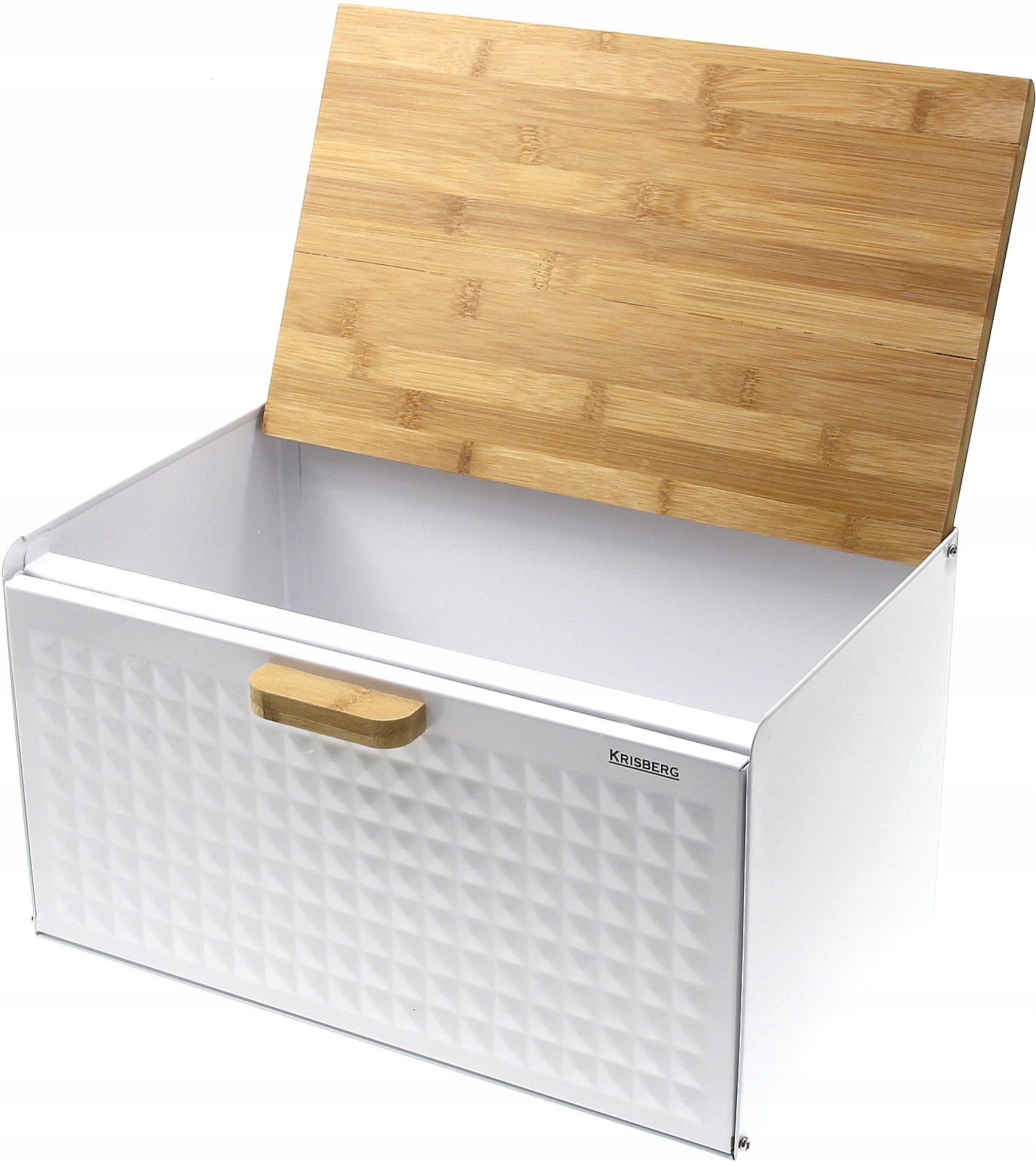 CHLEBAK Pojemnik CHLEB Pieczywo DREWNO 2 x POKRYWA Marka Krisberg