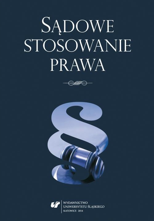 SĄDOWE STOSOWANIE PRAWA EBOOK