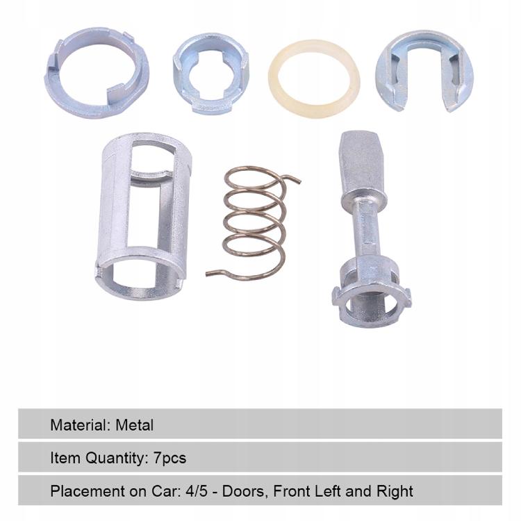ZESTAW NAPRAWCZY WKŁADKI ZAMKA DLA MK4 GOLF BORA Waga produktu z opakowaniem jednostkowym 1 kg