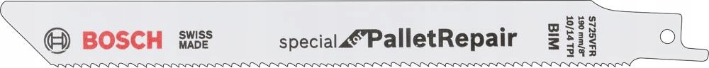 Pilový List pro šavlové pily S725 Vfr Special for Pallet Repair 5ks Bosch