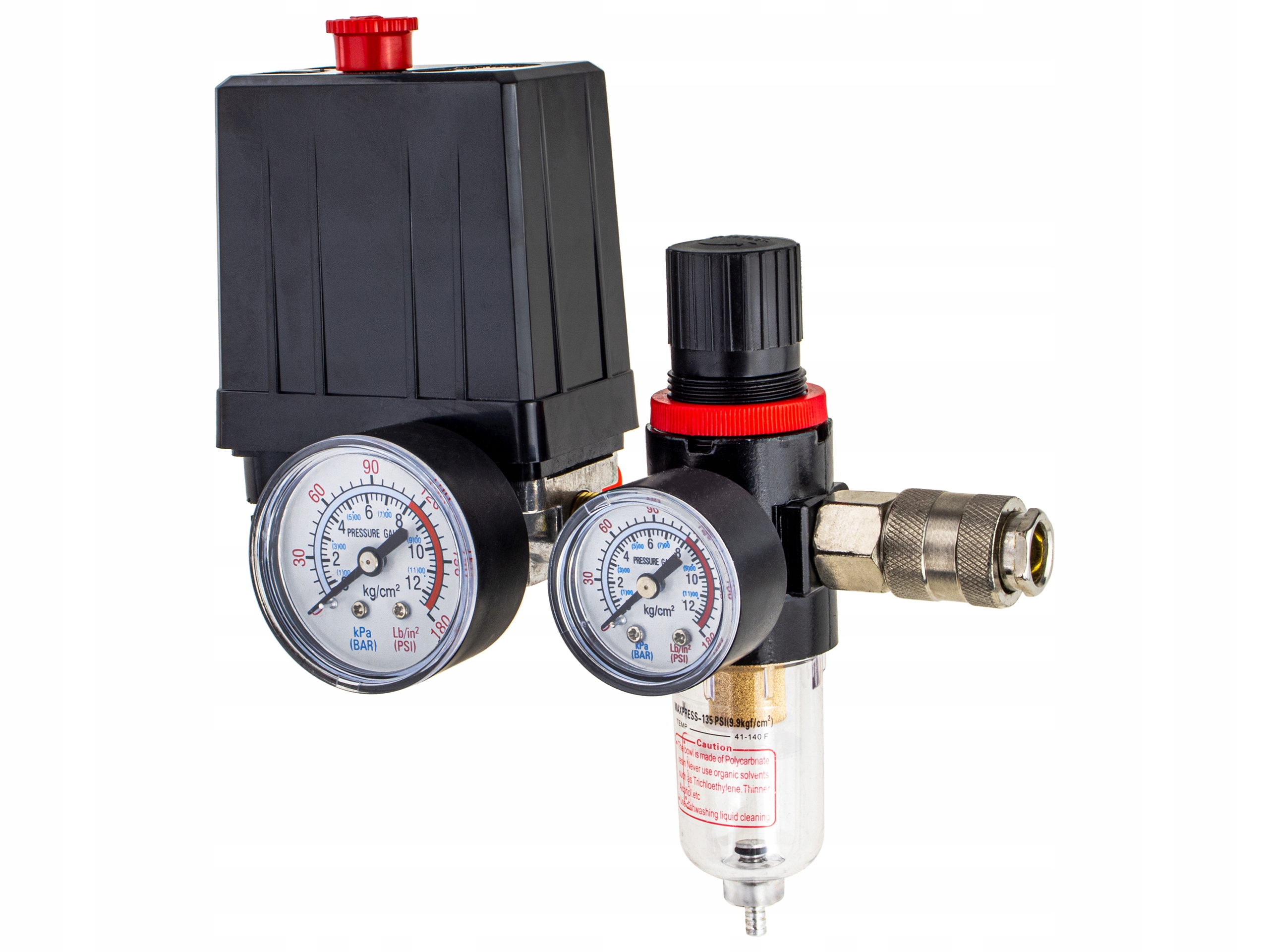 REDUKTOR CIŚNIENIOWY WYŁĄCZNIK PRESOSTAT KOMPRESOR Kod producenta V02019