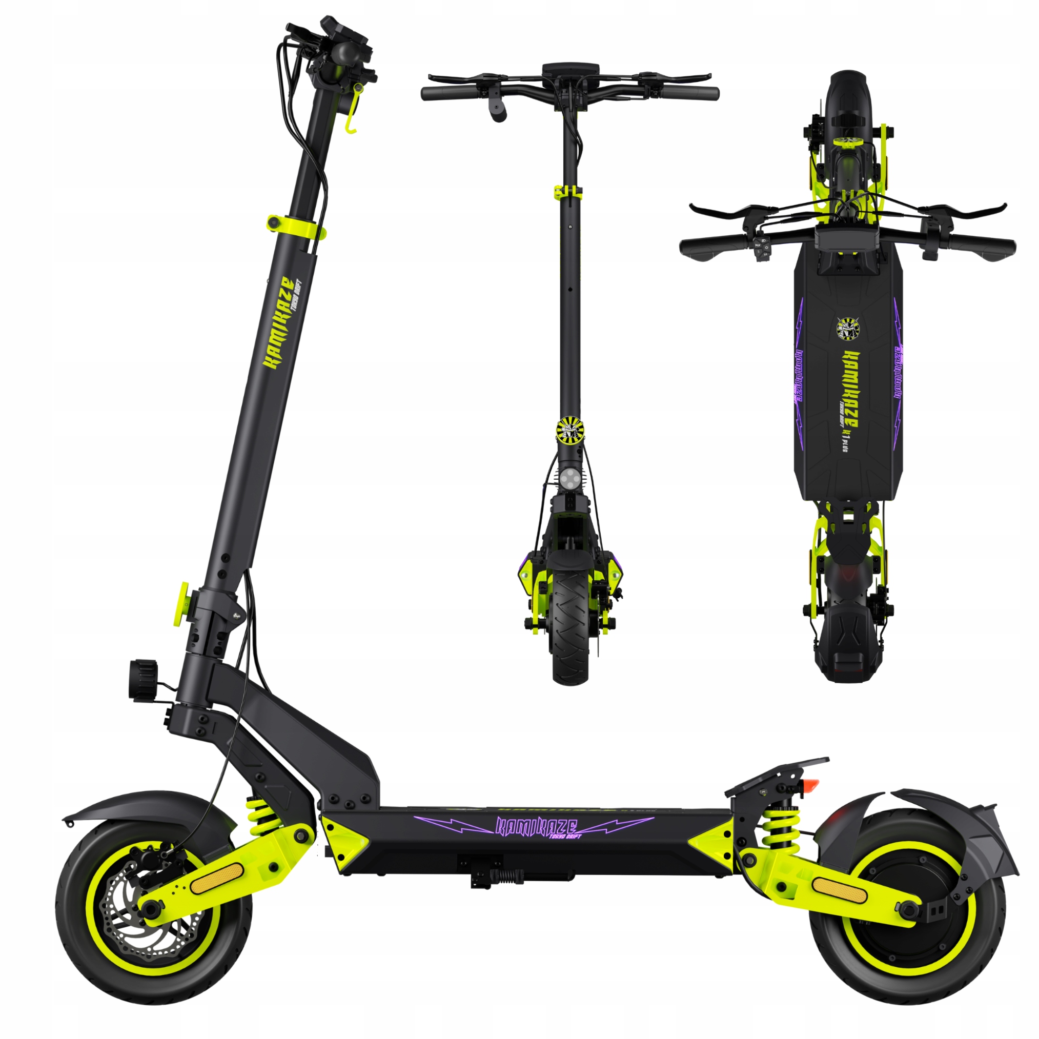 Elektrické vozidlo K1 Plus Tokyo 2025 1000W, 48V, 20Ah, 45 km/h, 11“