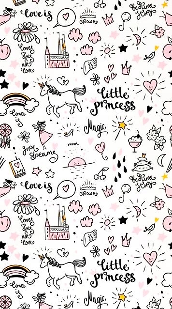 Jednorożec, Princess - TAPETA na Flizelinie- Grandeco Marka Grandeco