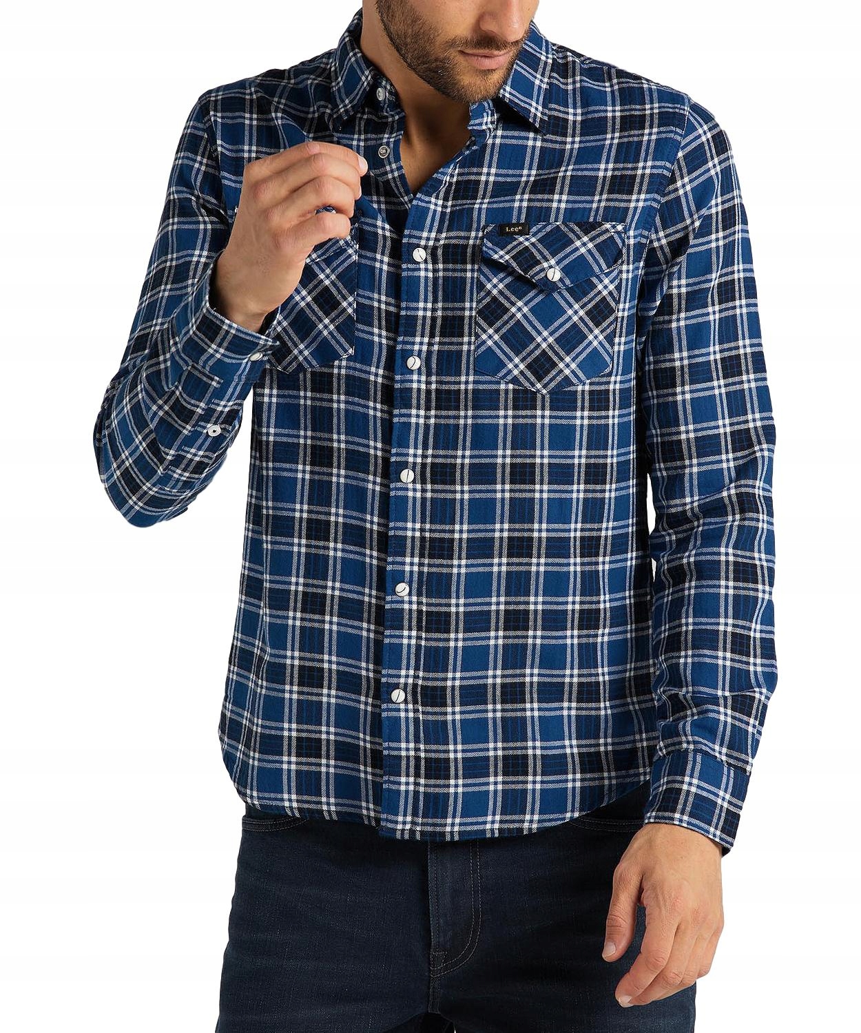 

Koszula Lee Western Shirt L644RHLR Washed Blue S