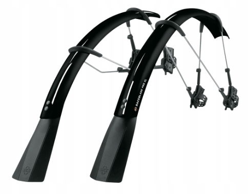 Błotnik rowerowy błotniki przedni tylny Sks 28 cali zestaw komplet Śruby