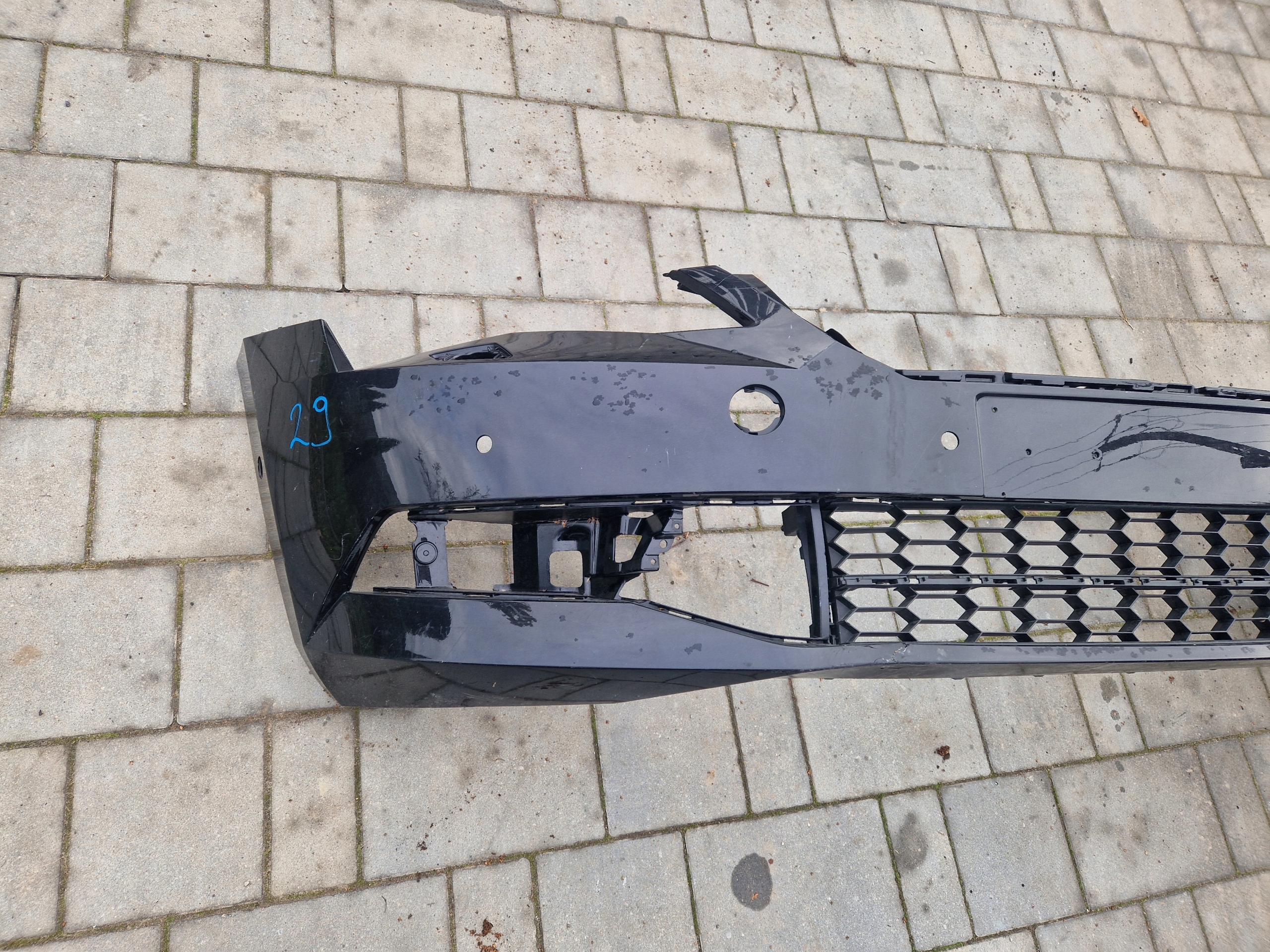 bumper front front SKODA SUPERB III LIFT XENON PDC 3V0807221