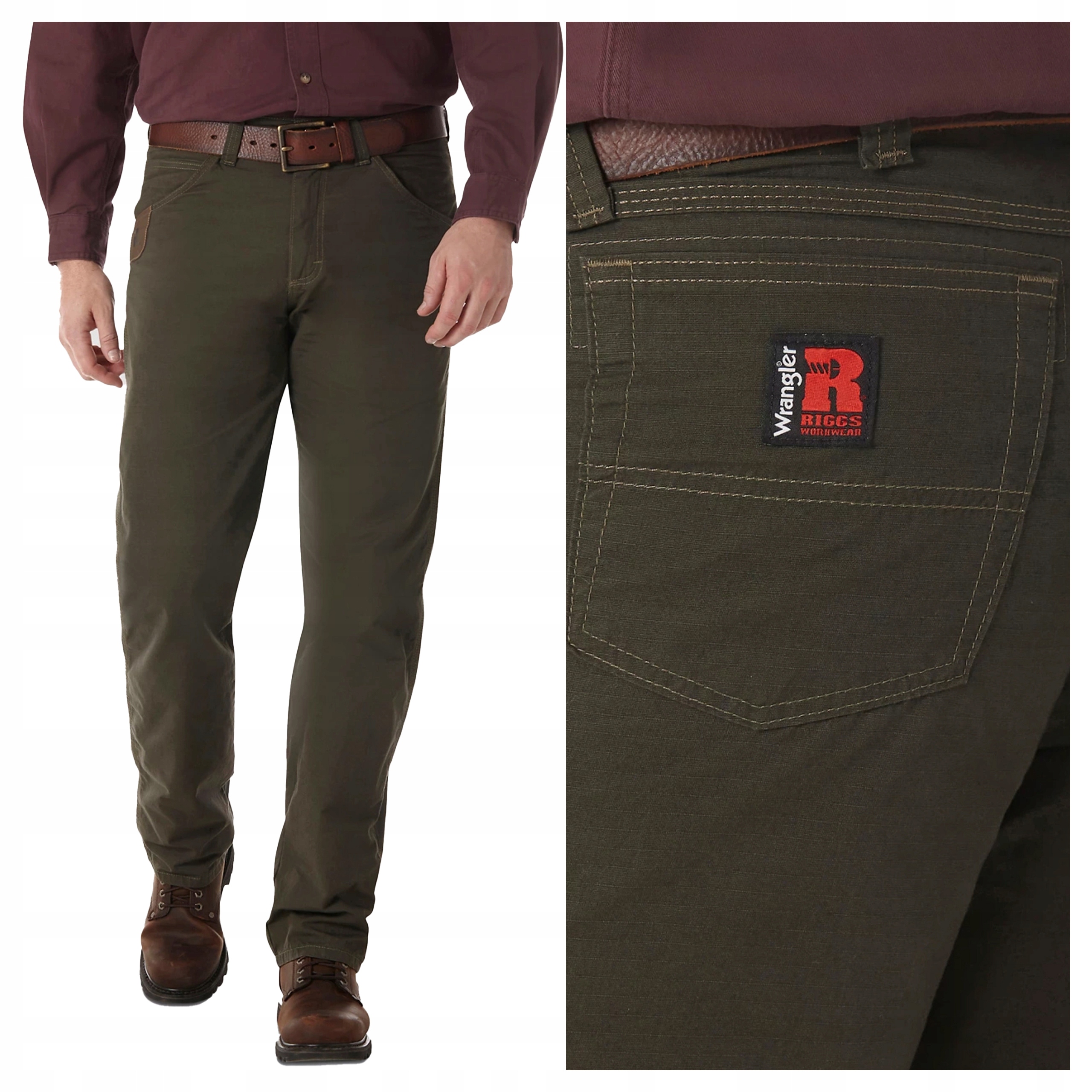 Wrangler Riggs Workwear Technician W32 L32 Pánské látkové kalhoty